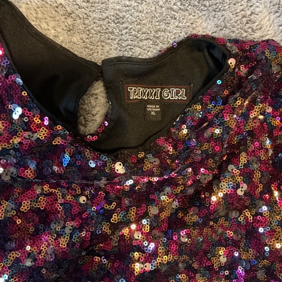 Rainbow sequin dress - Picture 2 of 2